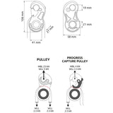 Camp Safety Turbolock Progress Capture Pulley