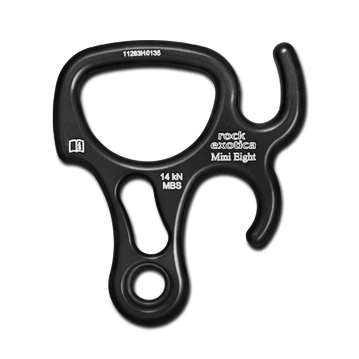Rock Exotica MiniEight Descender - Elevated Climbing