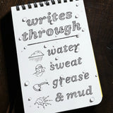 Rite in the Rain Gunmetal Bolt-Action Pen