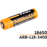 Fenix ARB-L18-3400mAh Rechargeable 18650 Battery