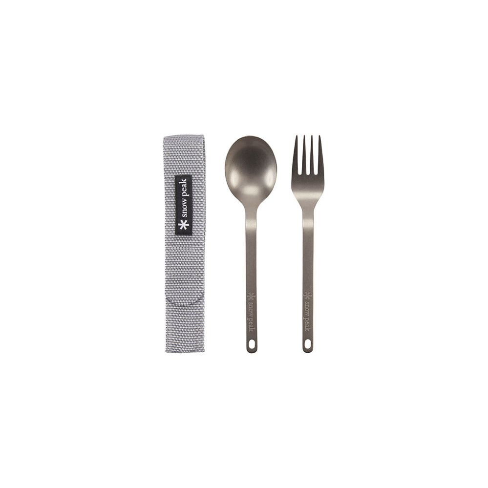spoon さん専用　 peak アウトドアテーブル グレー Snow Peak Titanium Fork & Spoon Set | Elevated Climbing