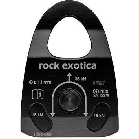 Rock Exotica Machined Rescue Pulley - Elevated Climbing