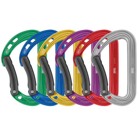 Petzl Spirit Bent Gate Carabiner (6-Pack)