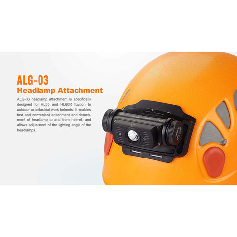 Fenix ALG-03 Headlamp Helmet Attachment | Elevated Climbing