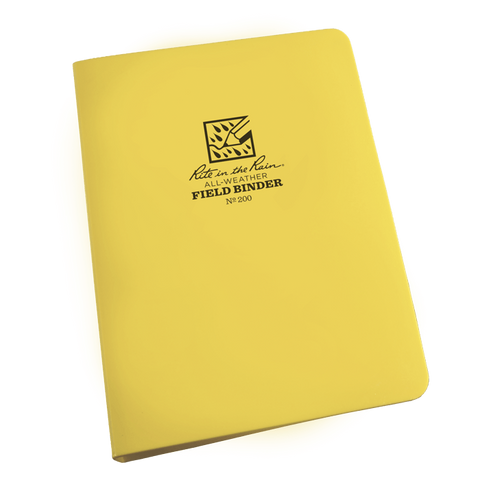 Rite in the Rain - Yellow Ring Binder - Elevated Climbing